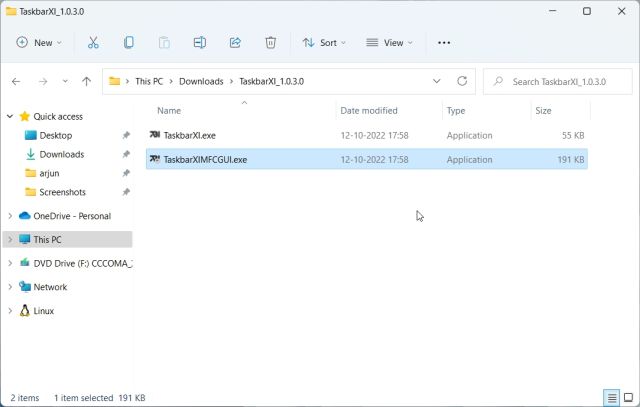 టాస్క్బార్XI